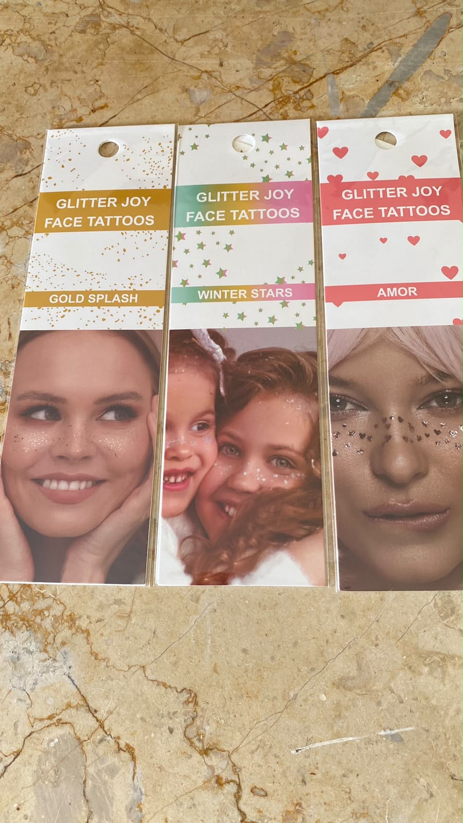 Sprinkled Glitter Freckles Patches