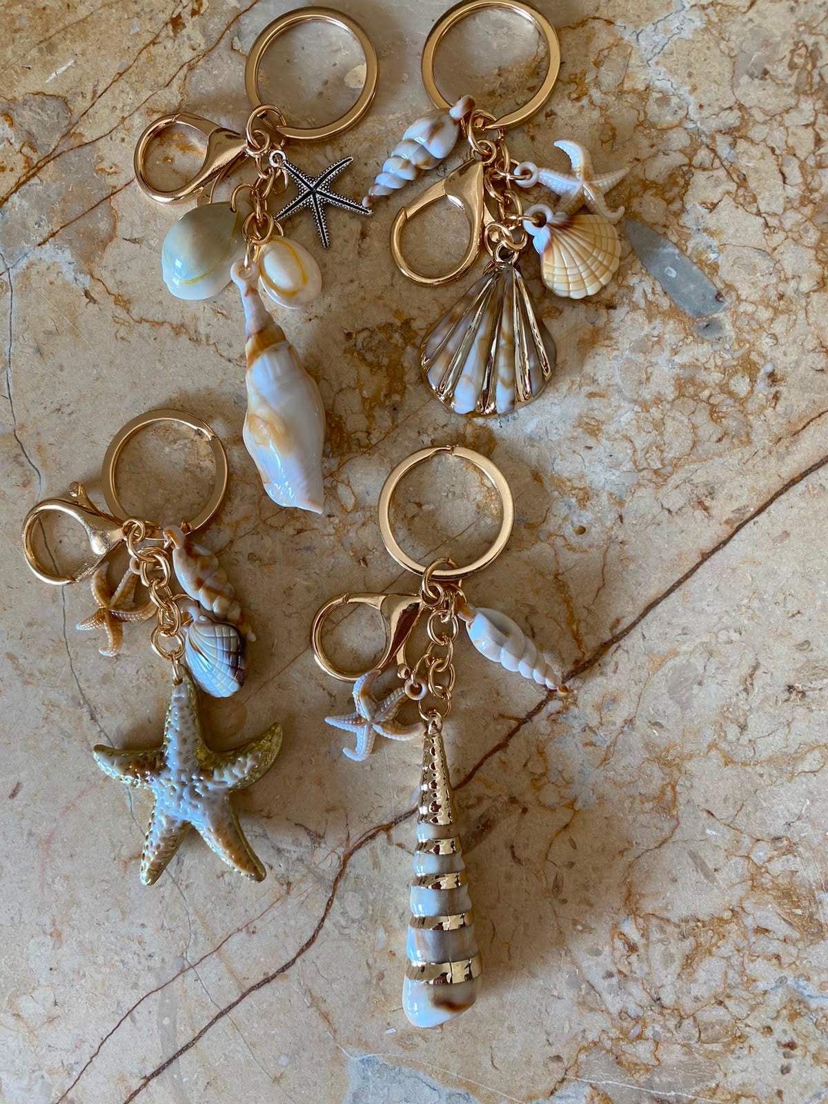 OCEAN KEY/BAG CHAIN