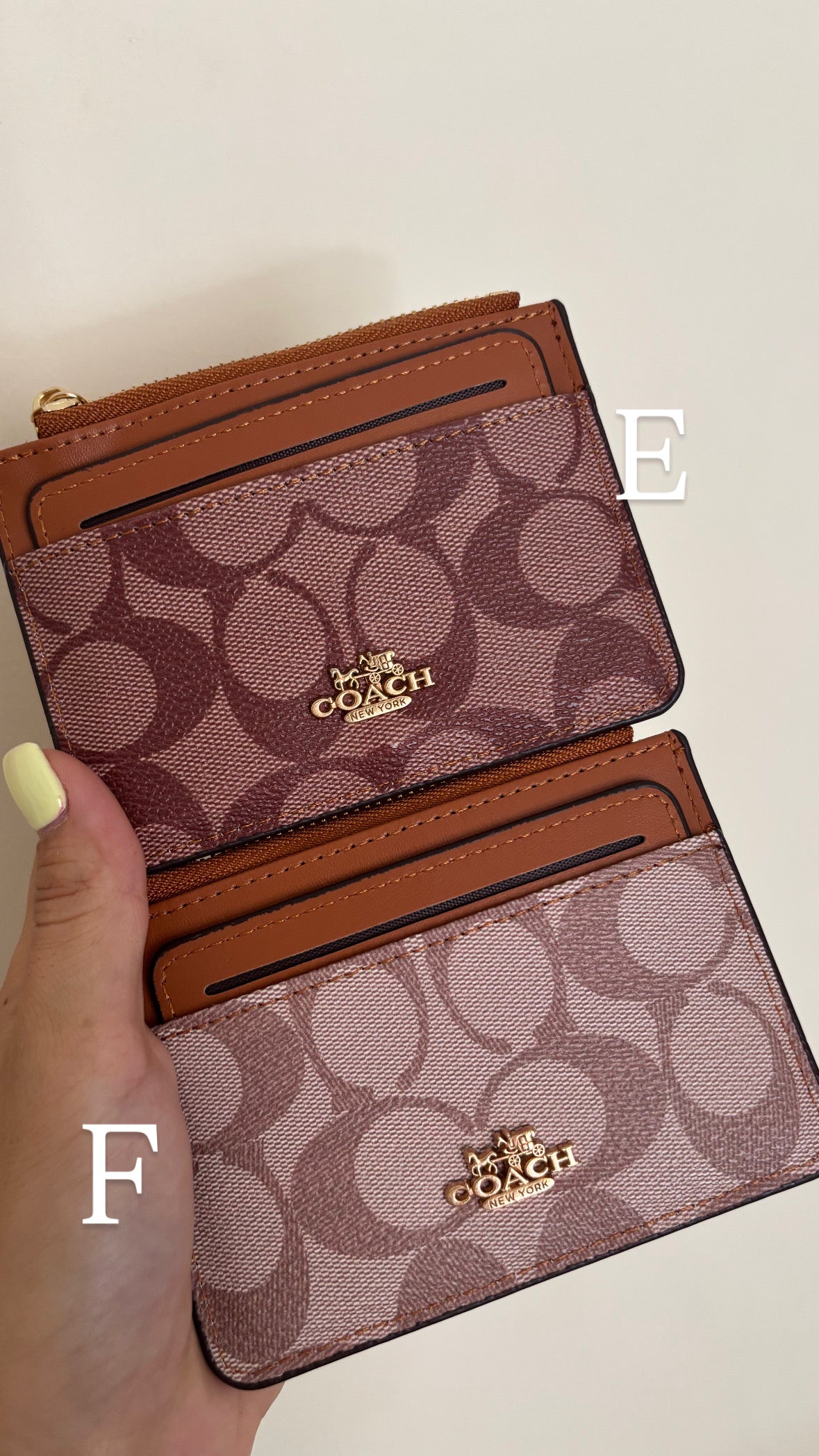 COACH cardholder