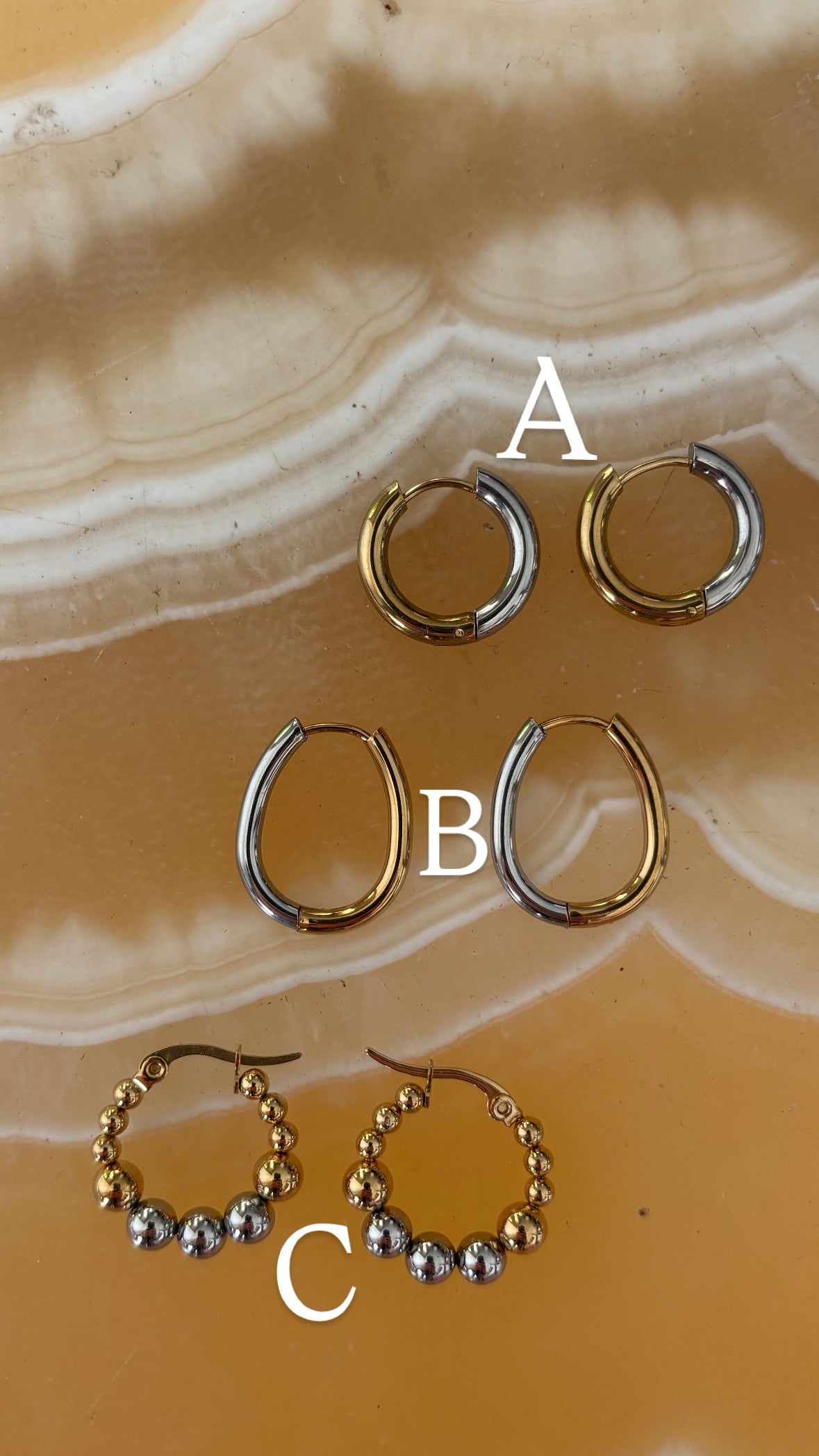mini silver & gold
