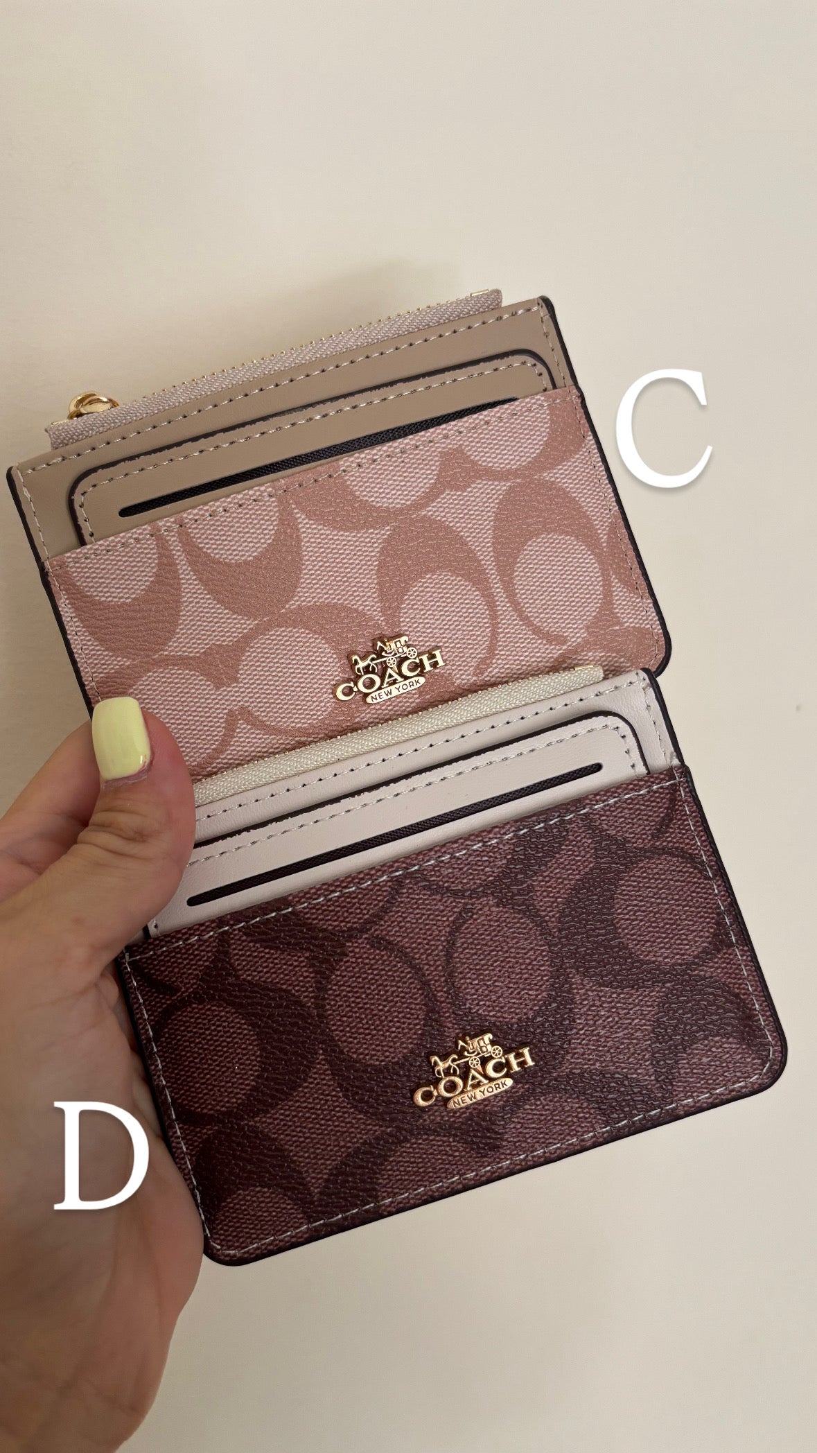 COACH cardholder