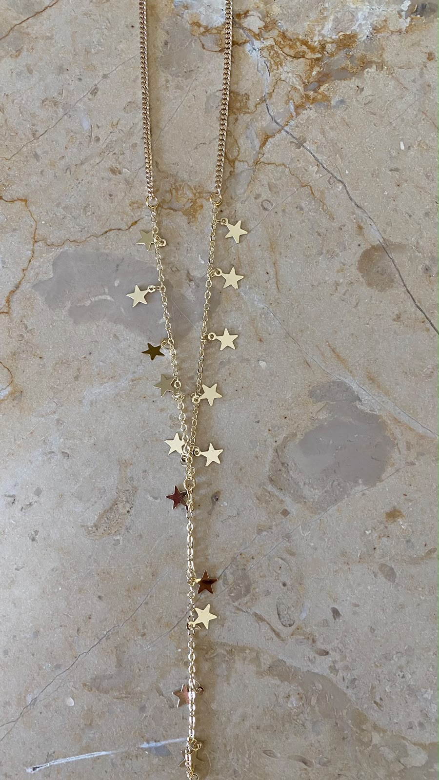 starstar Drop Necklace