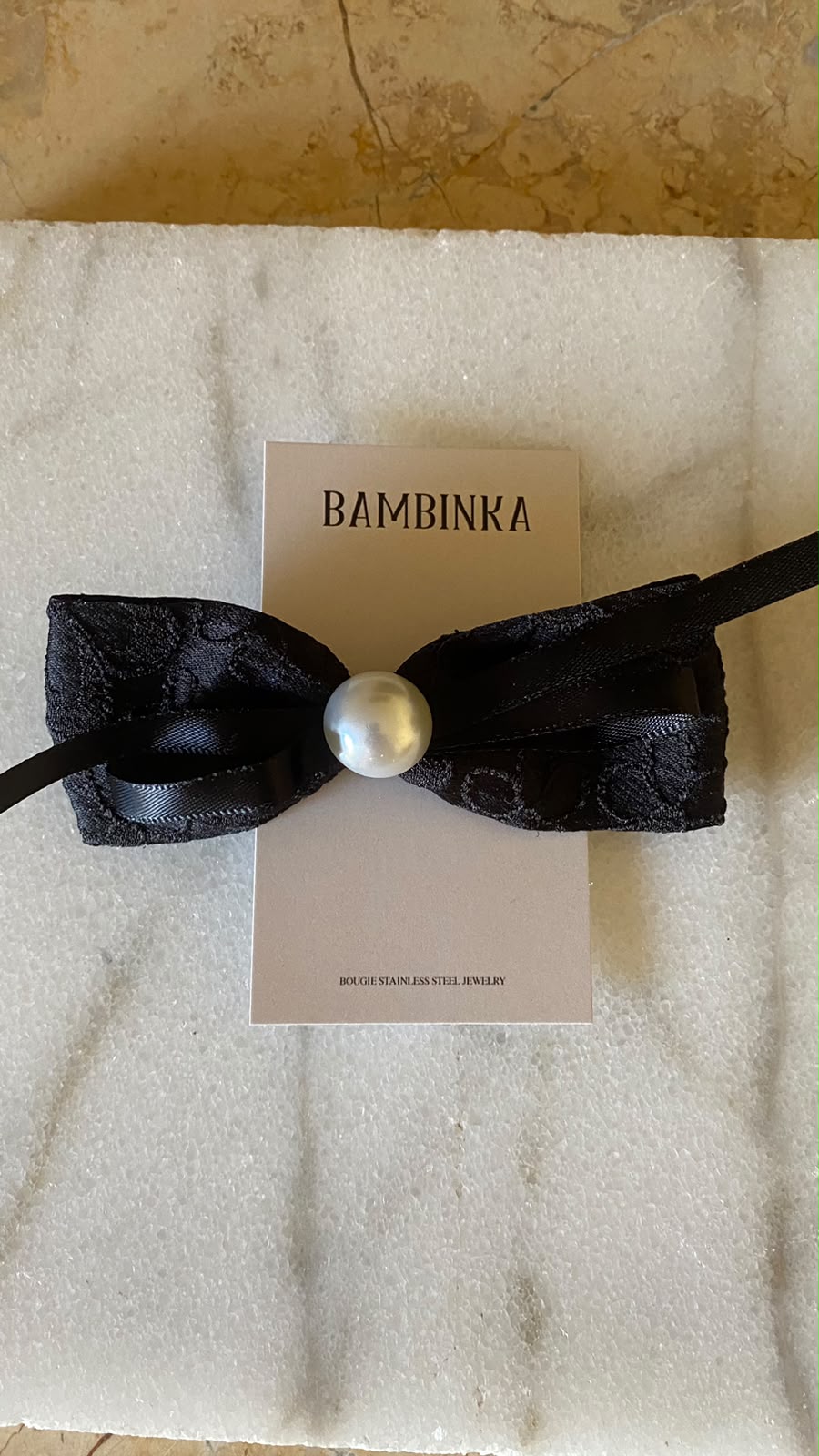 pearlace bow