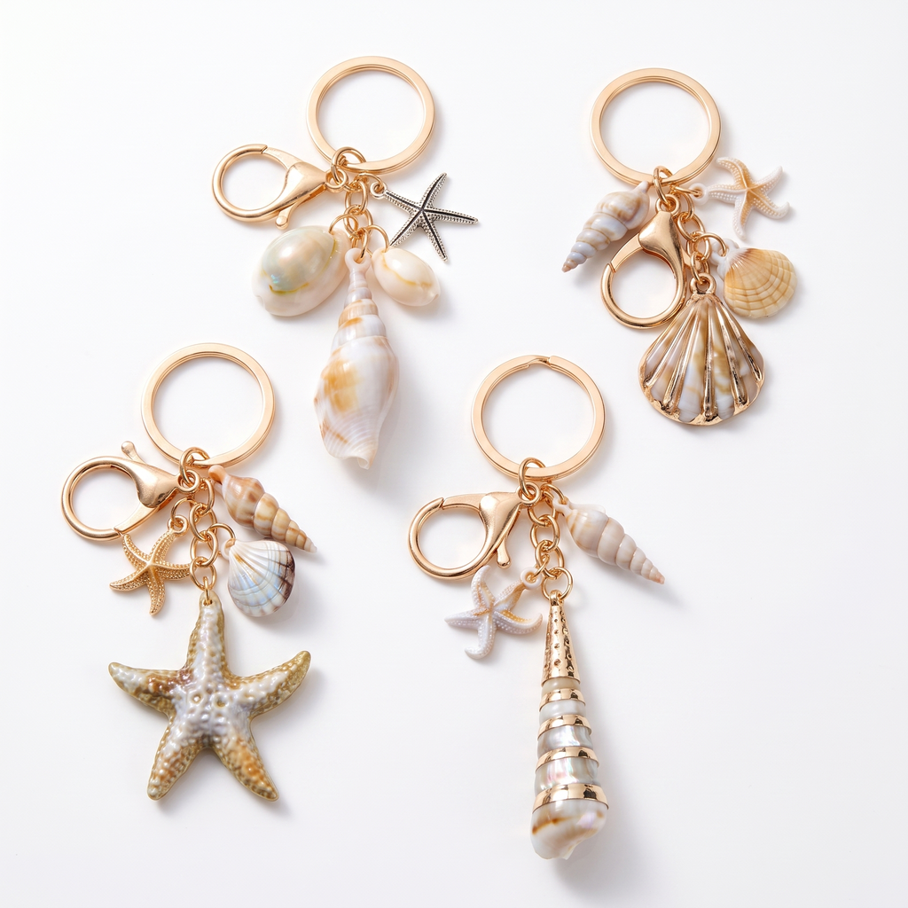 OCEAN KEY/BAG CHAIN
